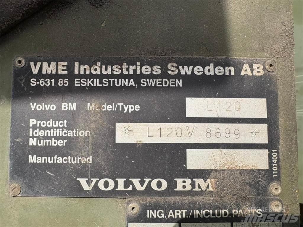 Volvo L 120 B Tekerlekli yükleyiciler