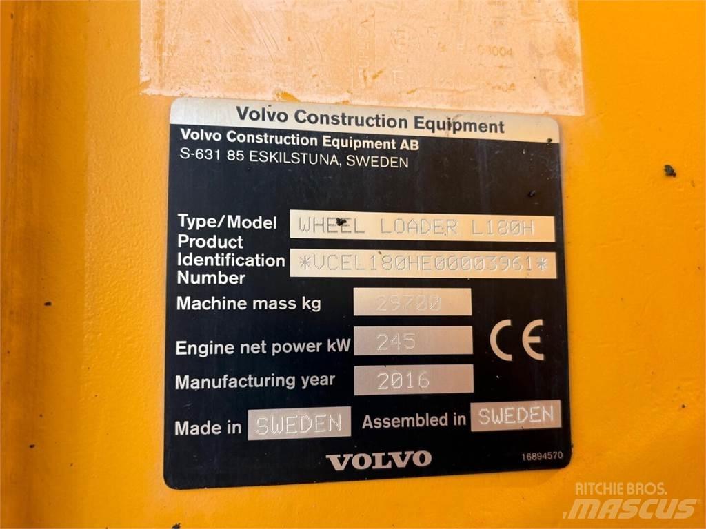 Volvo L 180 H Tekerlekli yükleyiciler