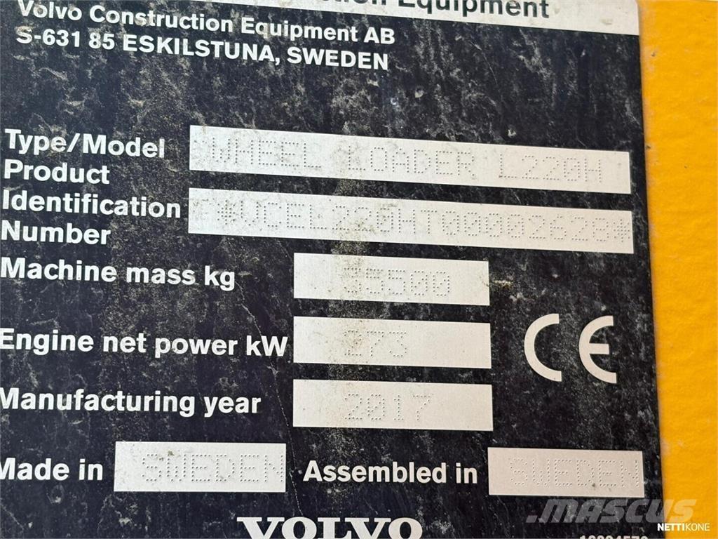 Volvo L 220 H Tekerlekli yükleyiciler