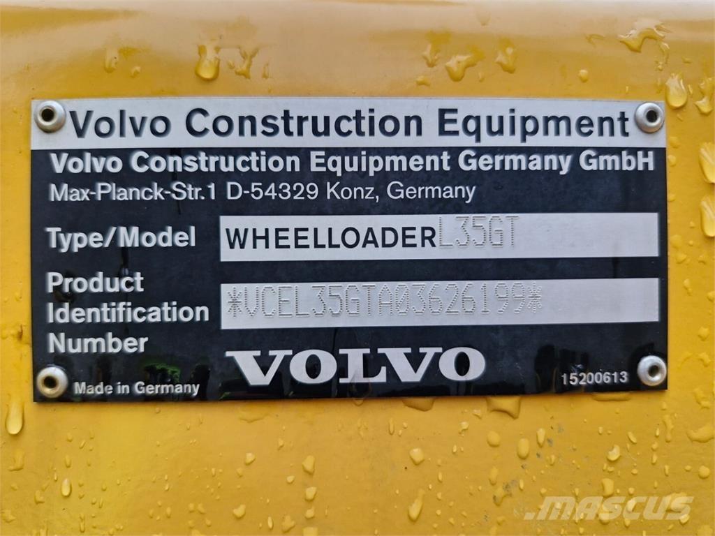 Volvo L 35 GT Tekerlekli yükleyiciler