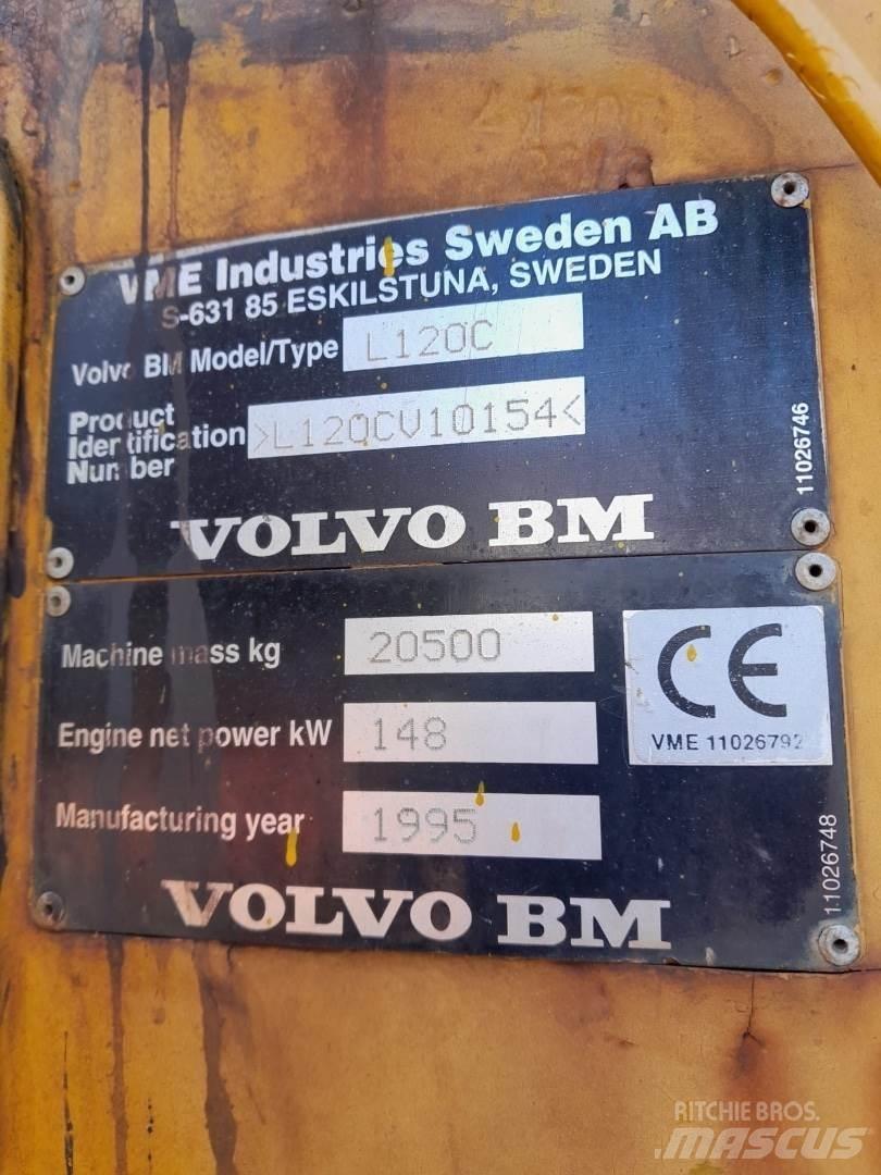 Volvo L120C Tekerlekli yükleyiciler