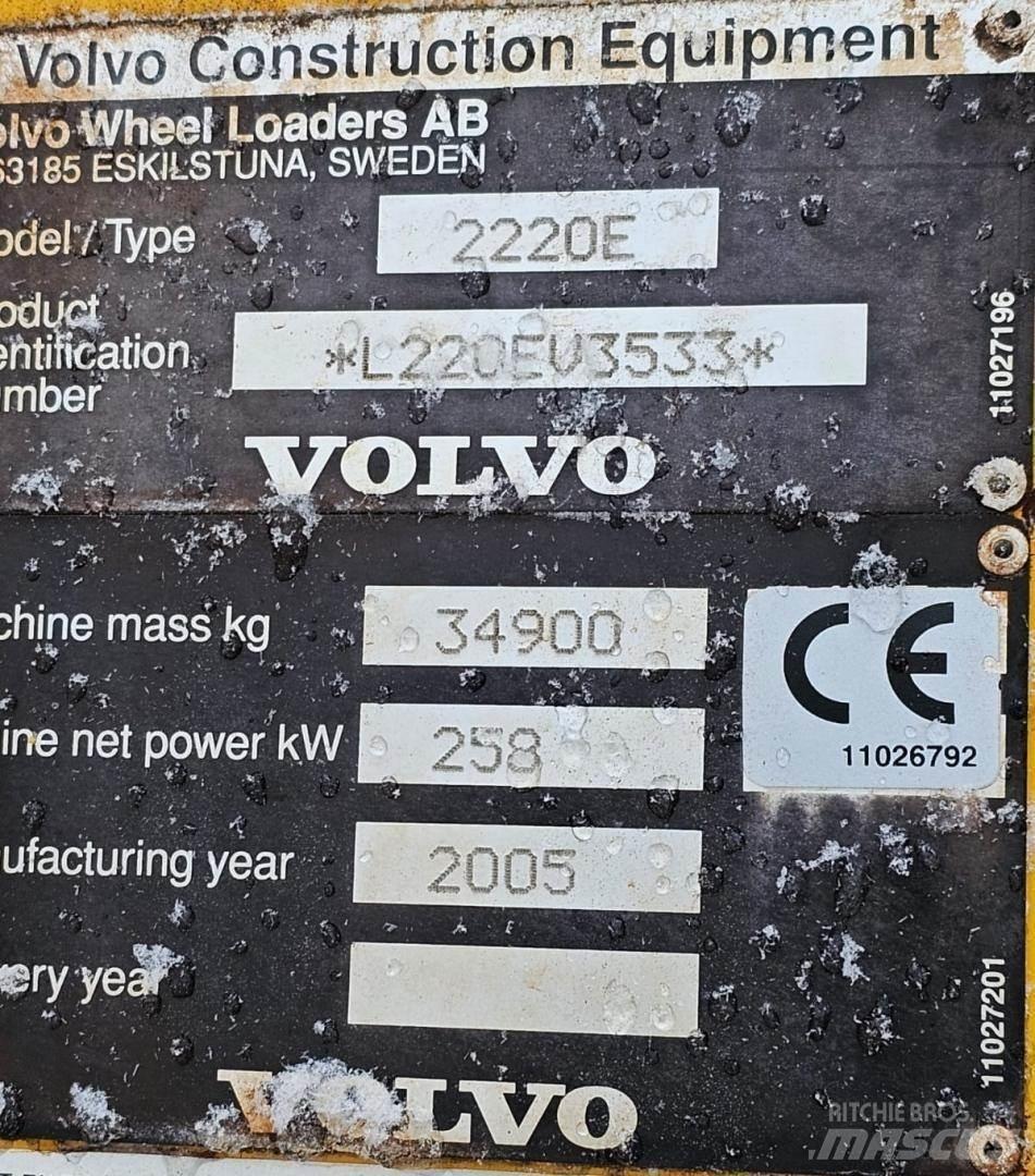 Volvo L220E Tekerlekli yükleyiciler