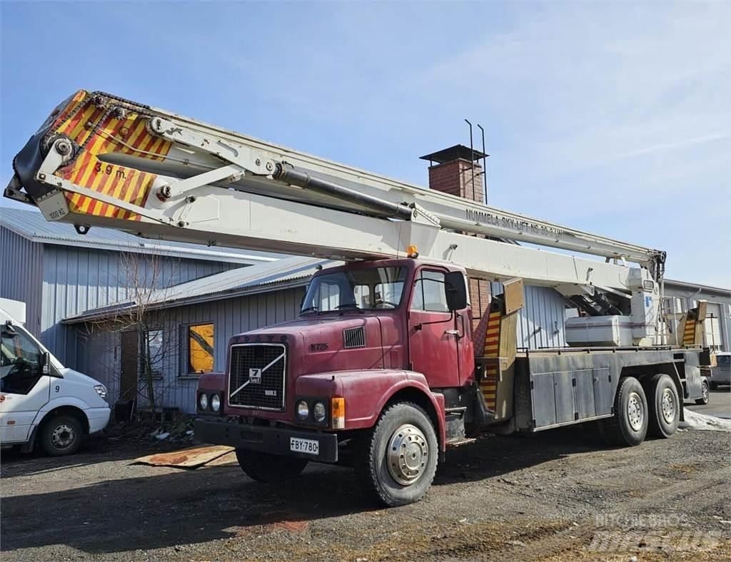 Volvo N7 6x2 Araç üzeri vinçler