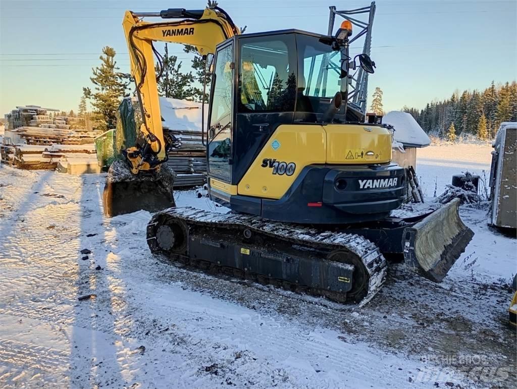 Yanmar SV100 Paletli ekskavatörler