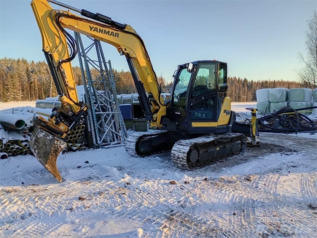 Yanmar SV100 Paletli ekskavatörler