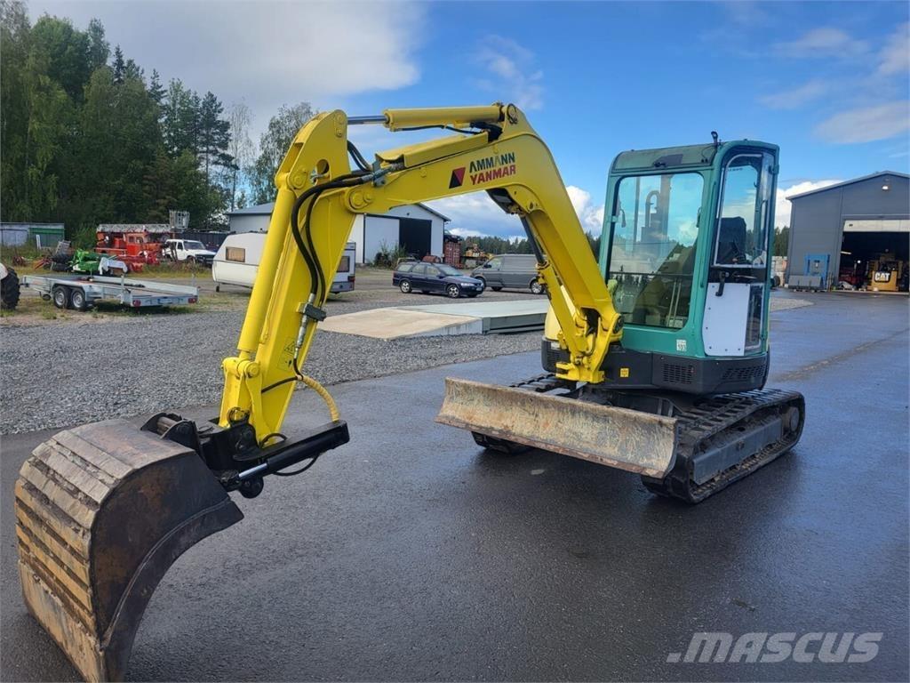 Yanmar Vio 45 Mini ekskavatörler, 7 tona dek