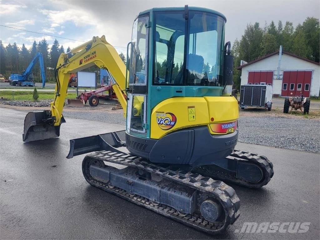 Yanmar Vio 45 Mini ekskavatörler, 7 tona dek