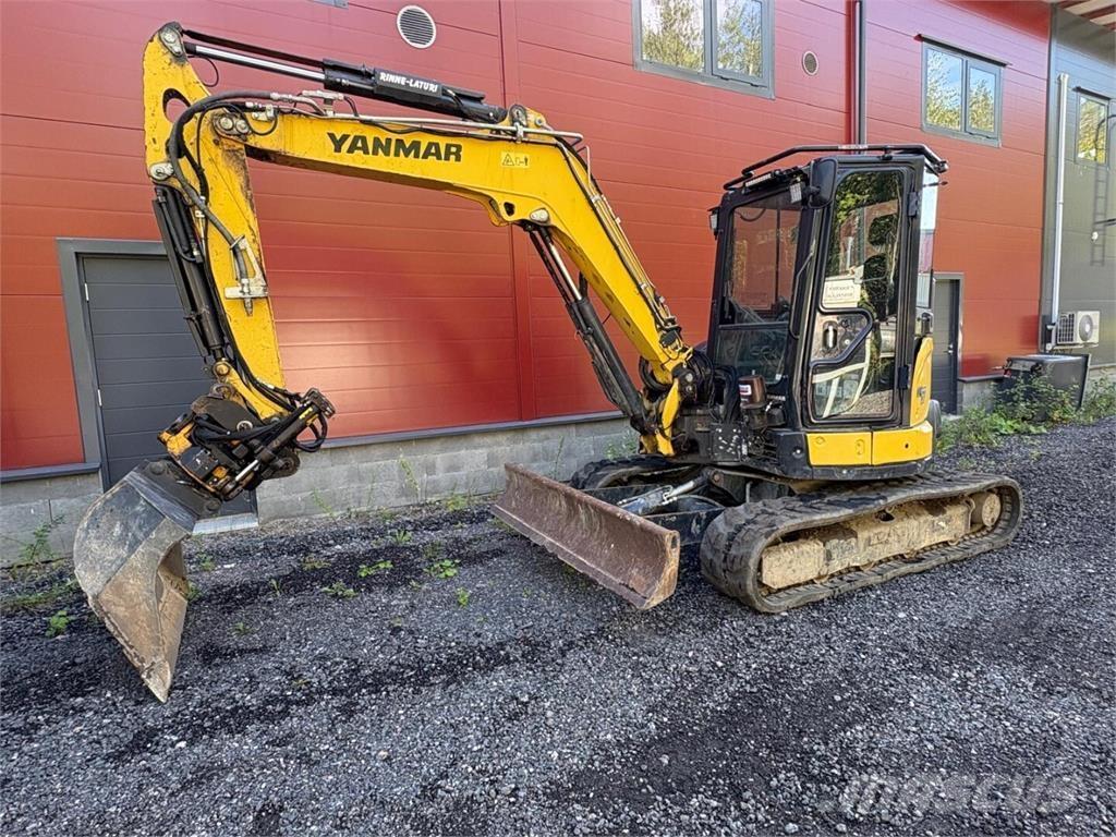 Yanmar VIO 57-6A Mini ekskavatörler, 7 tona dek