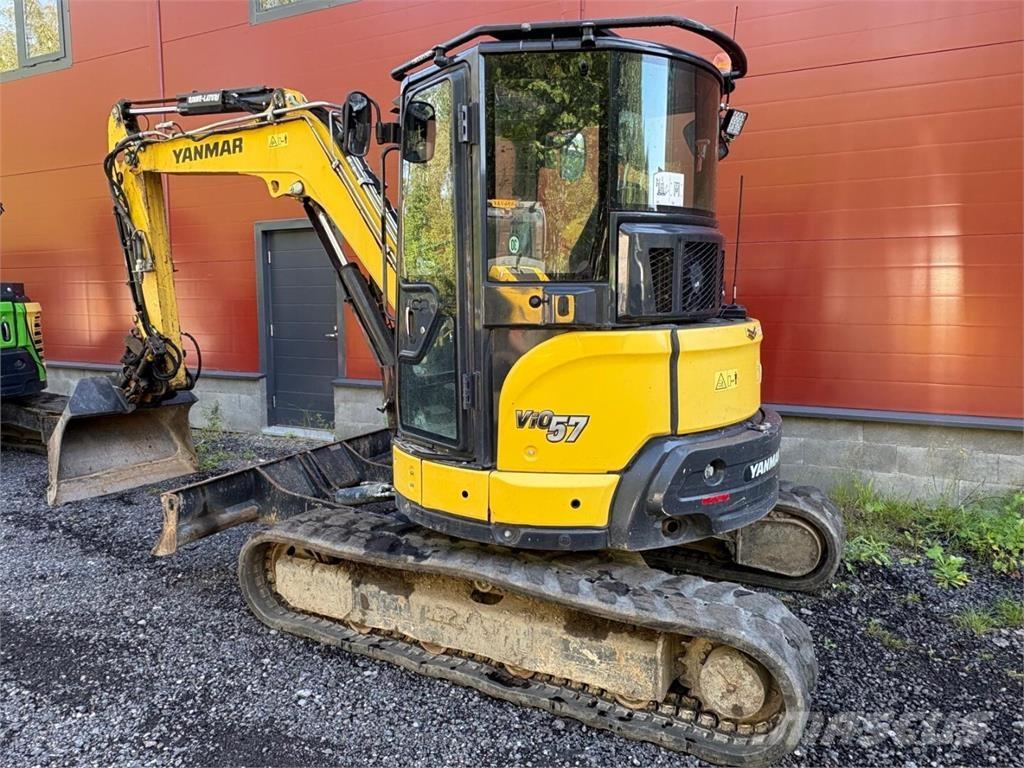Yanmar VIO 57-6A Mini ekskavatörler, 7 tona dek