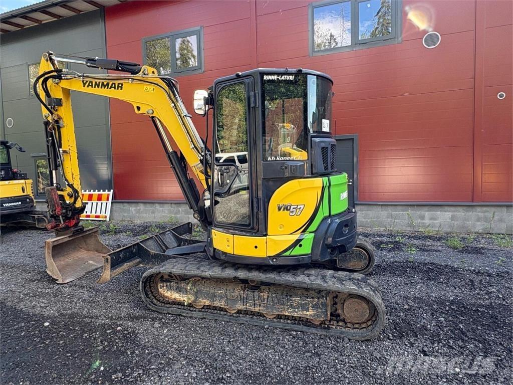 Yanmar VIO 57-6A Mini ekskavatörler, 7 tona dek