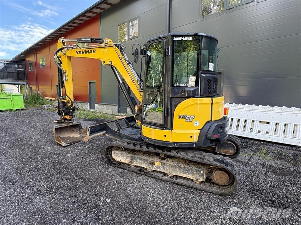 Yanmar VIO 57-6A Mini ekskavatörler, 7 tona dek