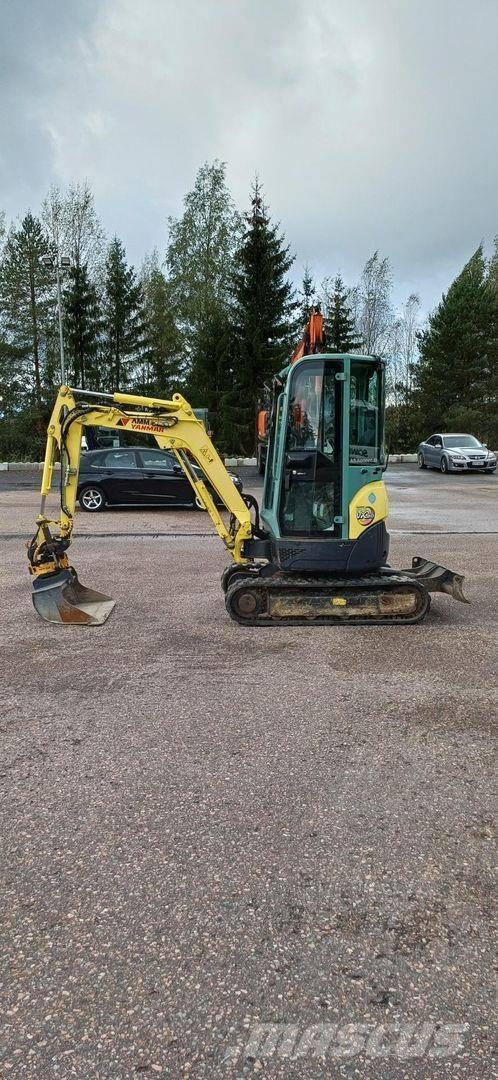 Yanmar Vio20 Mini ekskavatörler, 7 tona dek