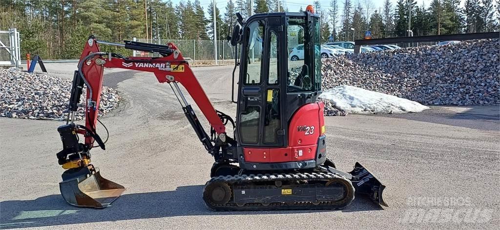 Yanmar VIO23 Mini ekskavatörler, 7 tona dek