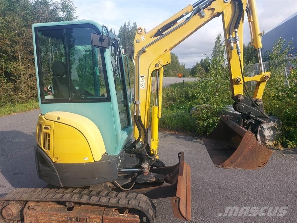 Yanmar Vio25 Mini ekskavatörler, 7 tona dek