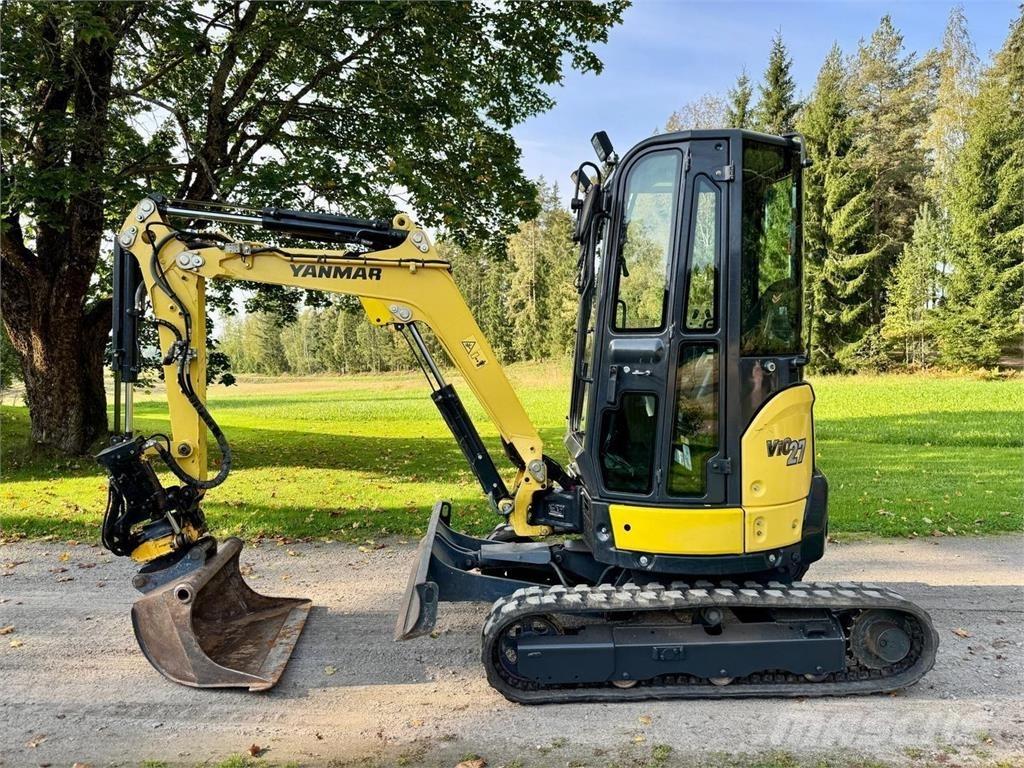 Yanmar VIO27 - 6 Mini ekskavatörler, 7 tona dek