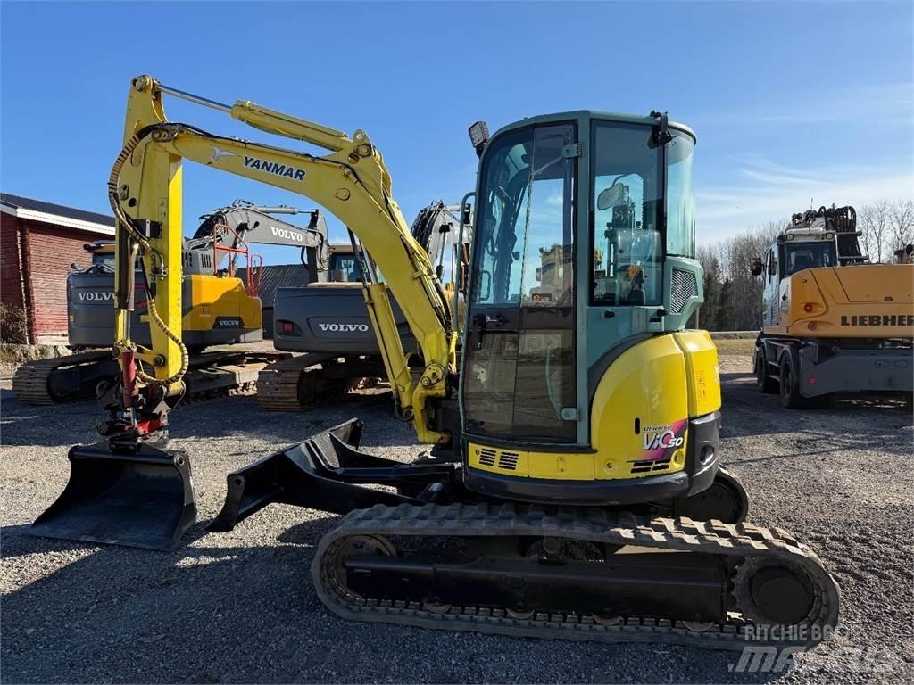 Yanmar VIO50-U Mini ekskavatörler, 7 tona dek