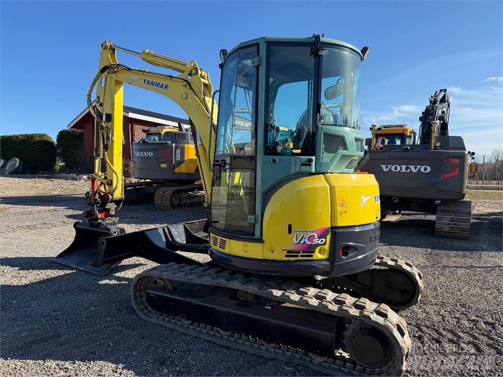 Yanmar VIO50-U Mini ekskavatörler, 7 tona dek