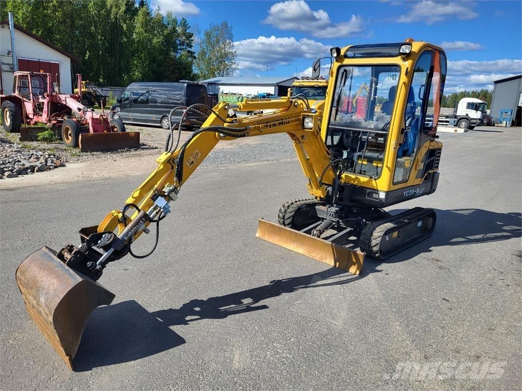 Yuchai YC 20-8 Mini ekskavatörler, 7 tona dek