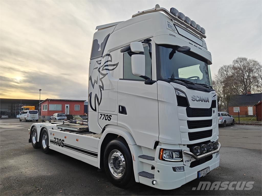 Scania S770 Vinçli kamyonlar