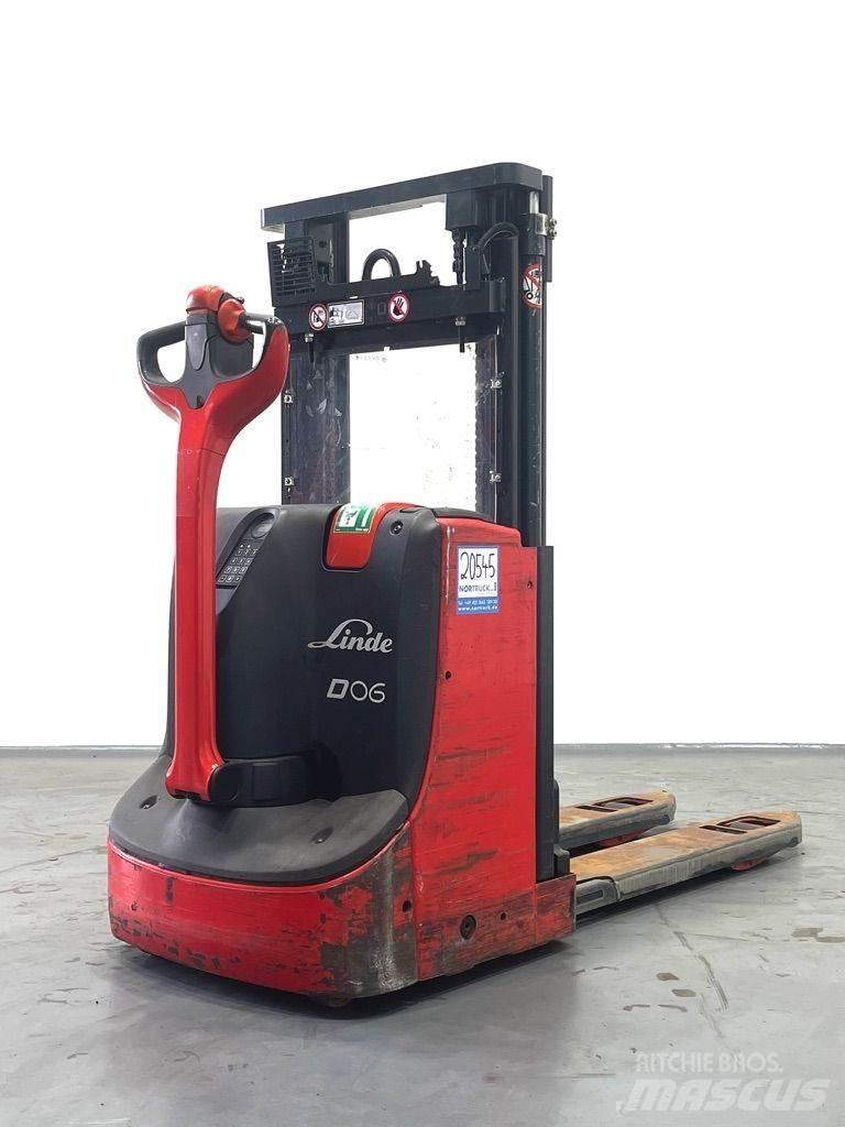 Linde D06-1160 Yaya kumandali istif makinasi