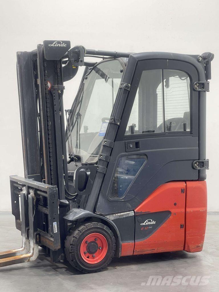 Linde E12-02-386 Elektrikli forkliftler