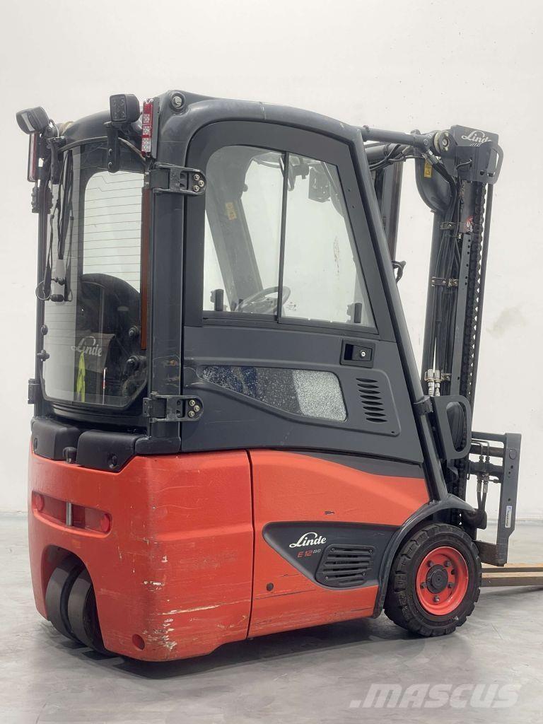 Linde E12-02-386 Elektrikli forkliftler
