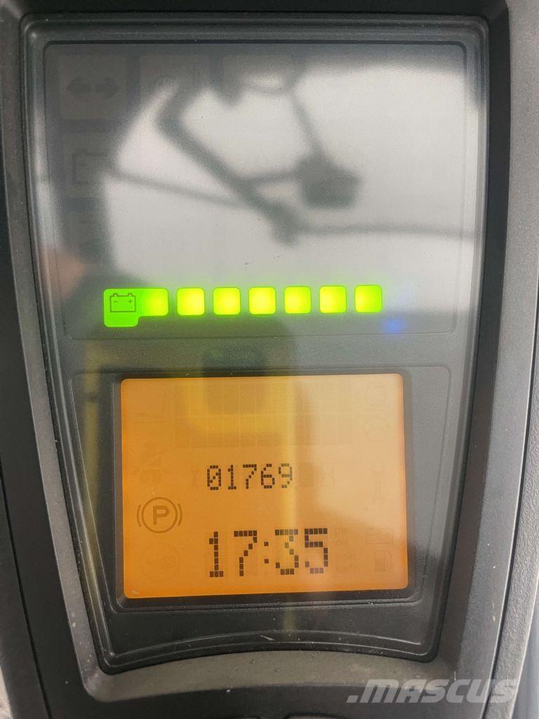 Linde E12-02-386 Elektrikli forkliftler