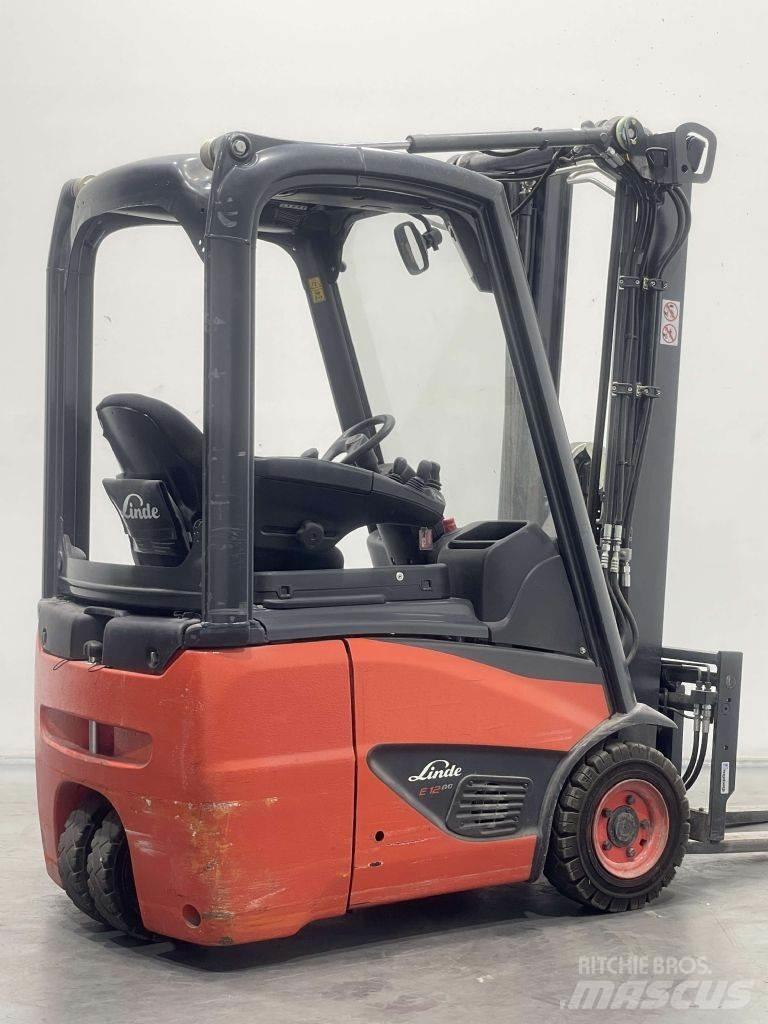 Linde E12-02-386 Elektrikli forkliftler