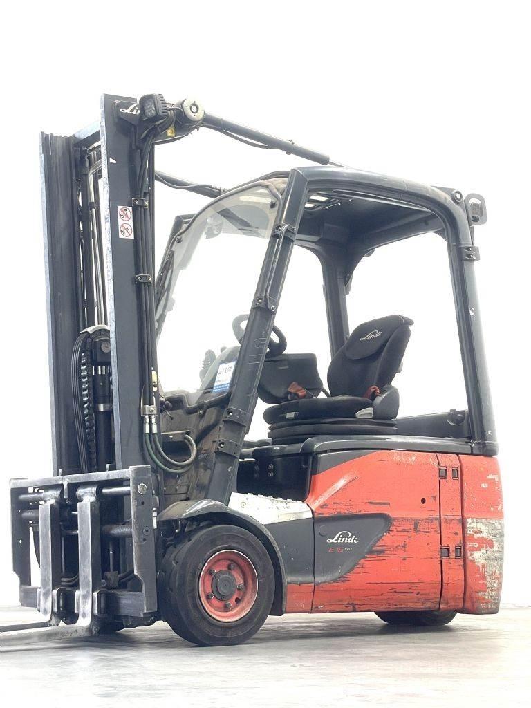 Linde E16-02 Elektrikli forkliftler