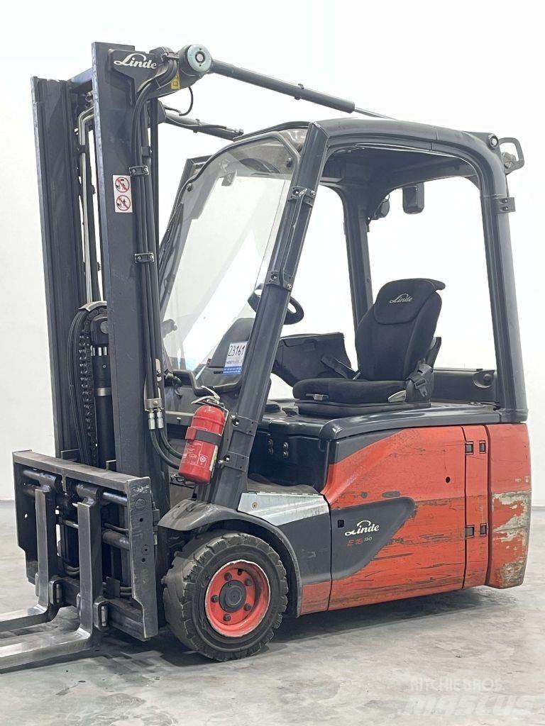 Linde E16-02-386 Elektrikli forkliftler