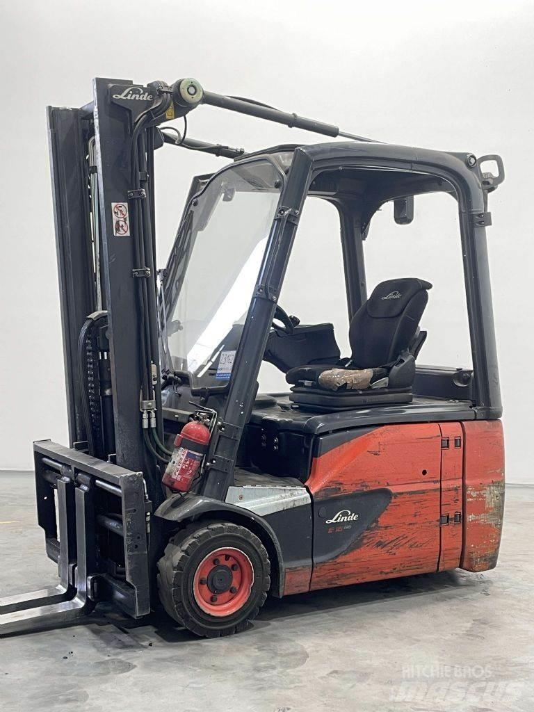 Linde E16-02-386 Elektrikli forkliftler