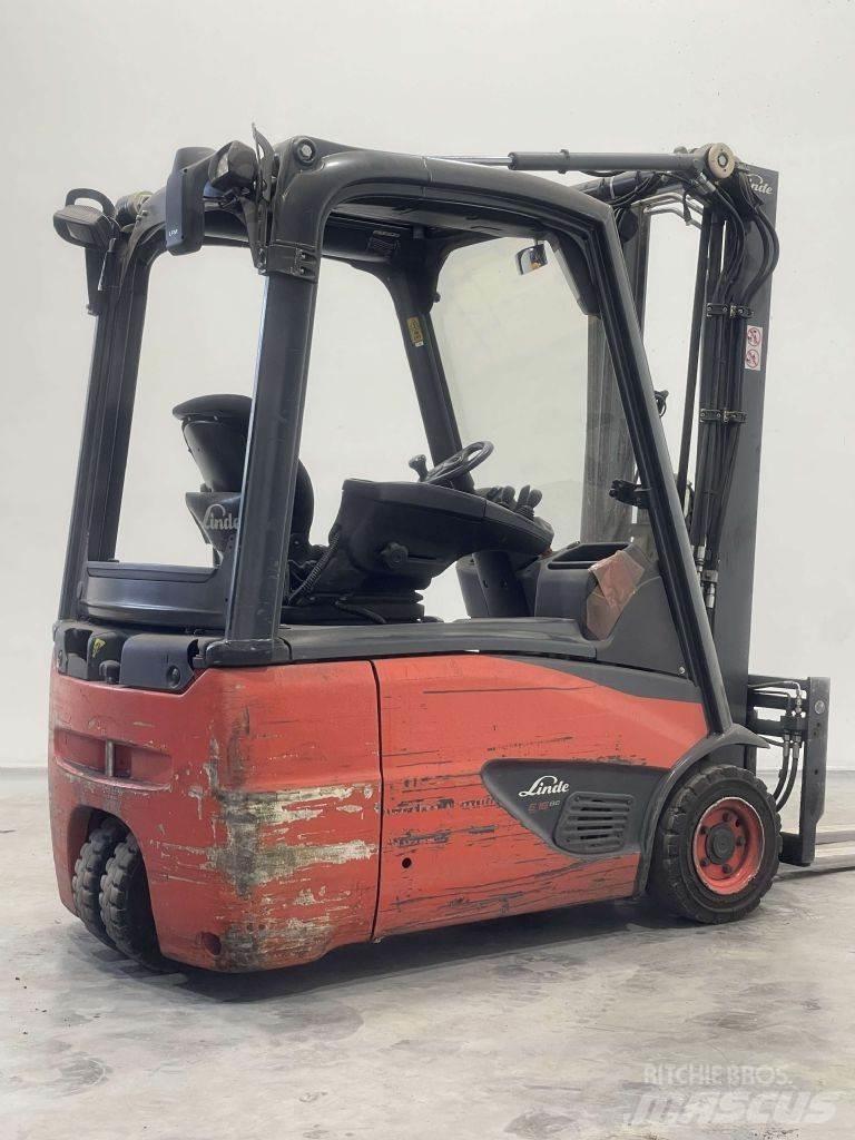 Linde E16-02-386 Elektrikli forkliftler