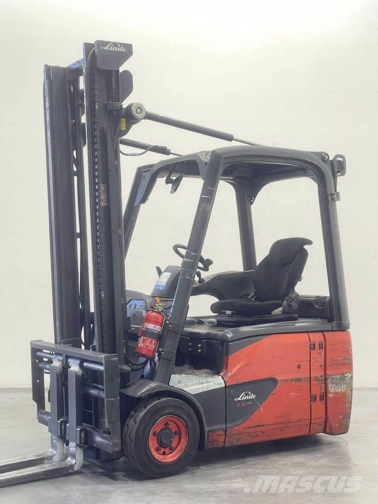 Linde E16-02-386 Elektrikli forkliftler