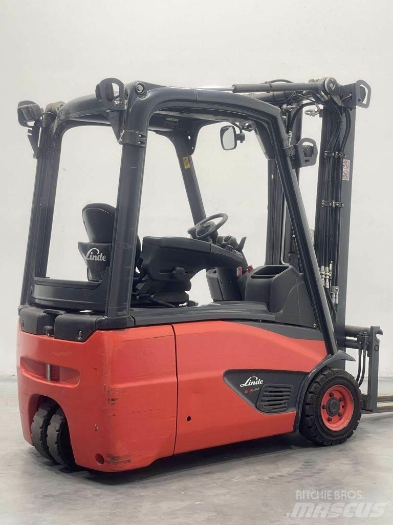Linde E16-02-386 Elektrikli forkliftler
