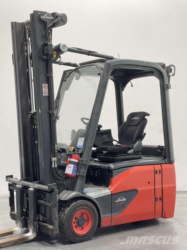 Linde E16-02-386 Elektrikli forkliftler