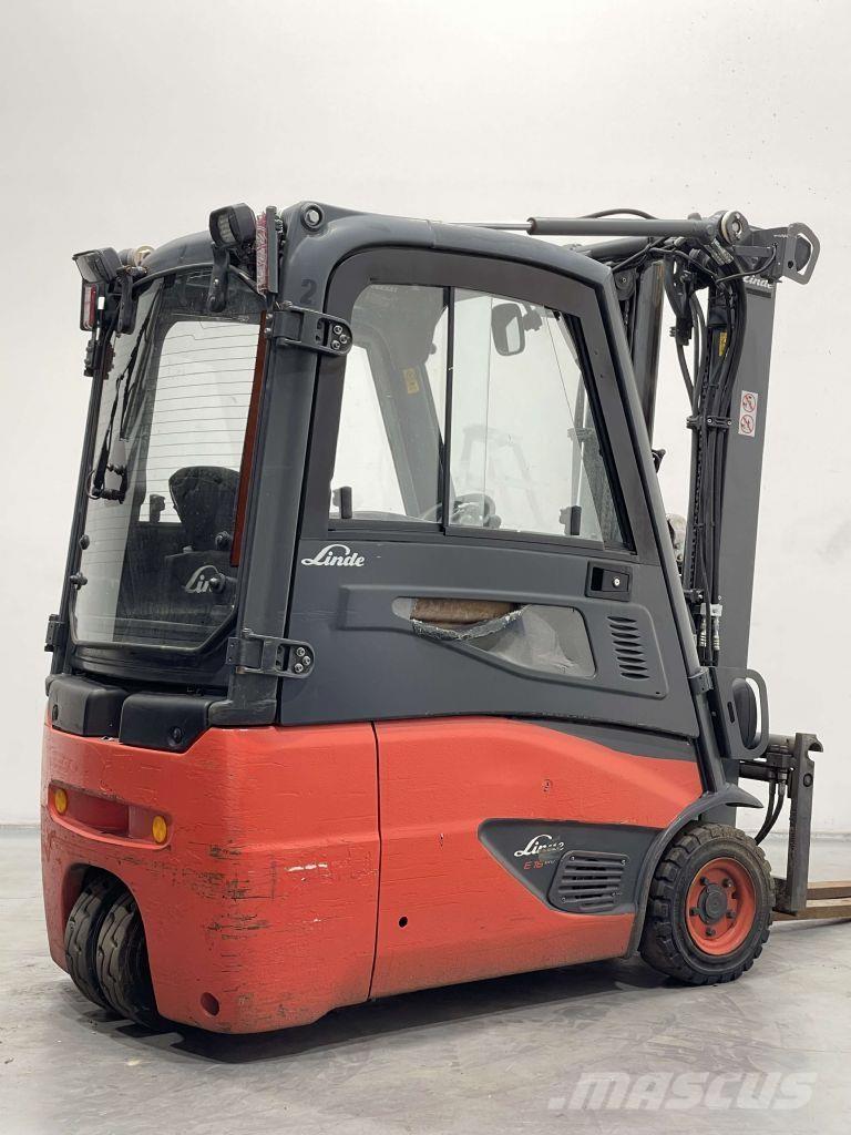 Linde E16-02-386 Elektrikli forkliftler