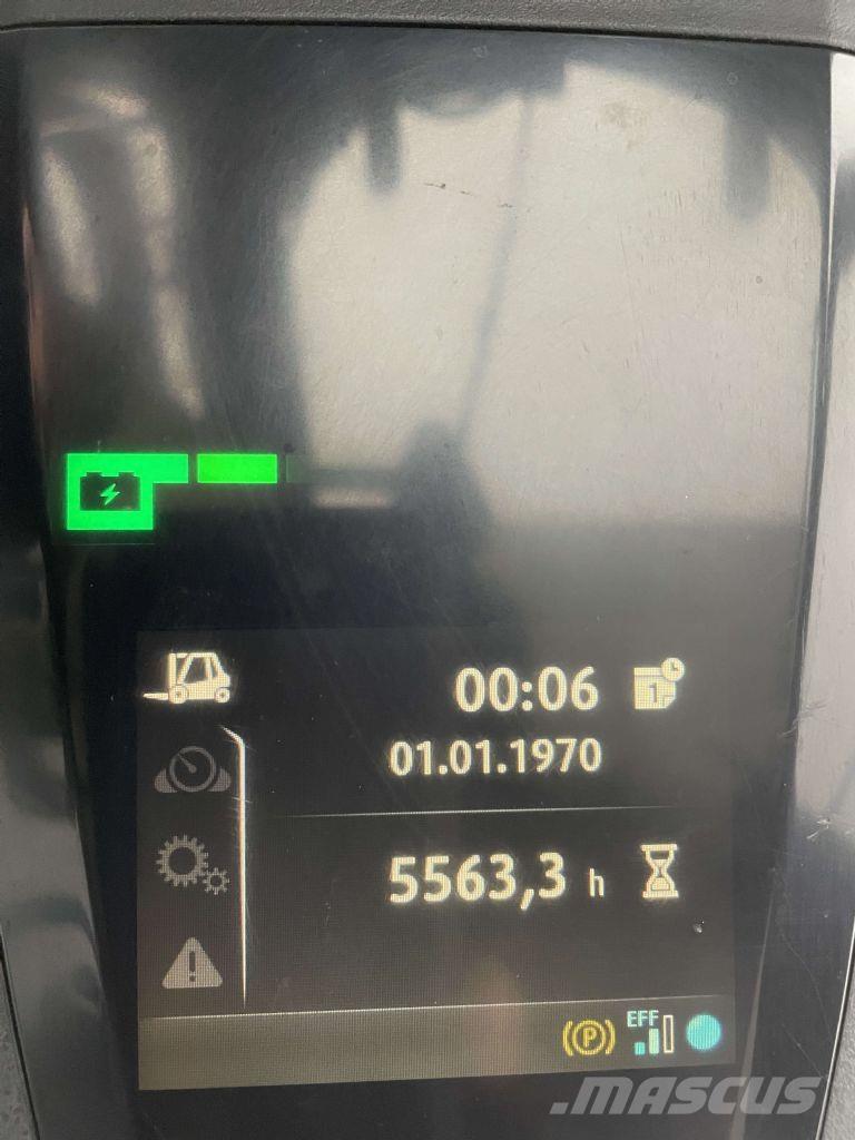 Linde E16-02-386 Elektrikli forkliftler