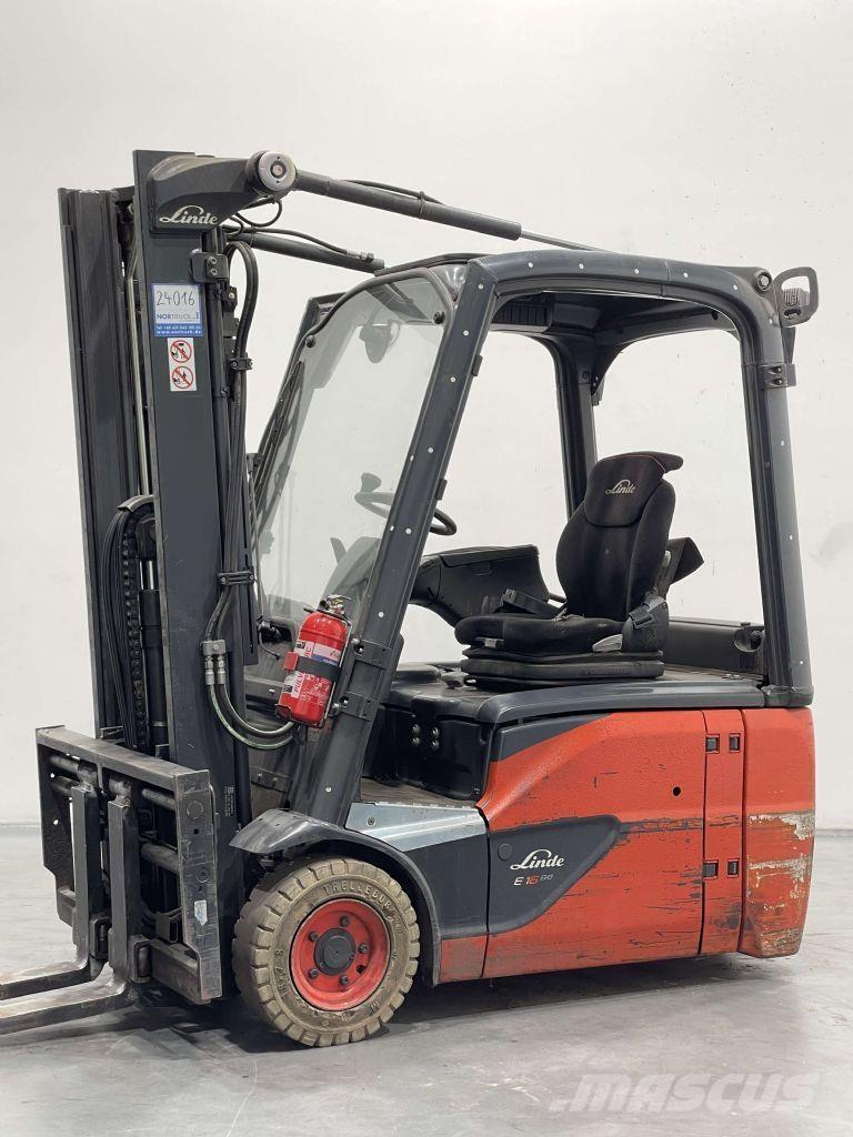 Linde E16-02-386 Elektrikli forkliftler