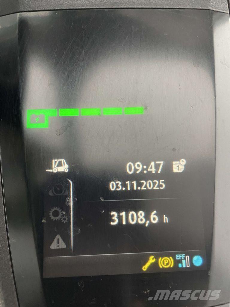 Linde E16-02-386 Elektrikli forkliftler