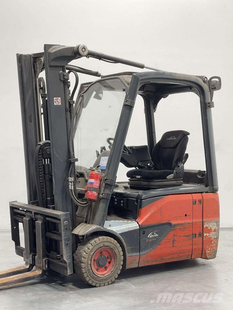 Linde E16-02-386 Elektrikli forkliftler