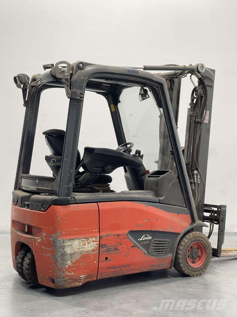 Linde E16-02-386 Elektrikli forkliftler