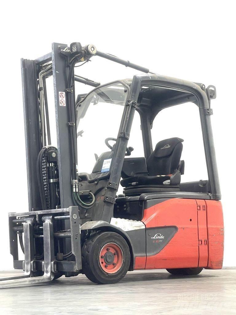 Linde E16-02 EVO Elektrikli forkliftler