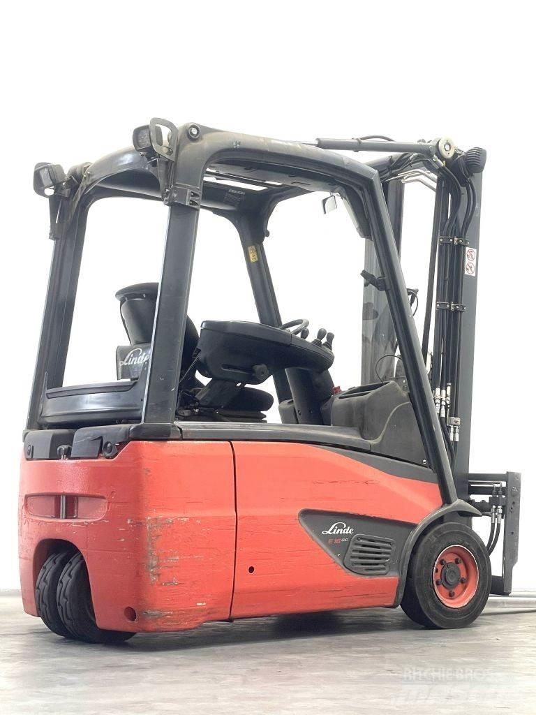 Linde E16-02 EVO Elektrikli forkliftler