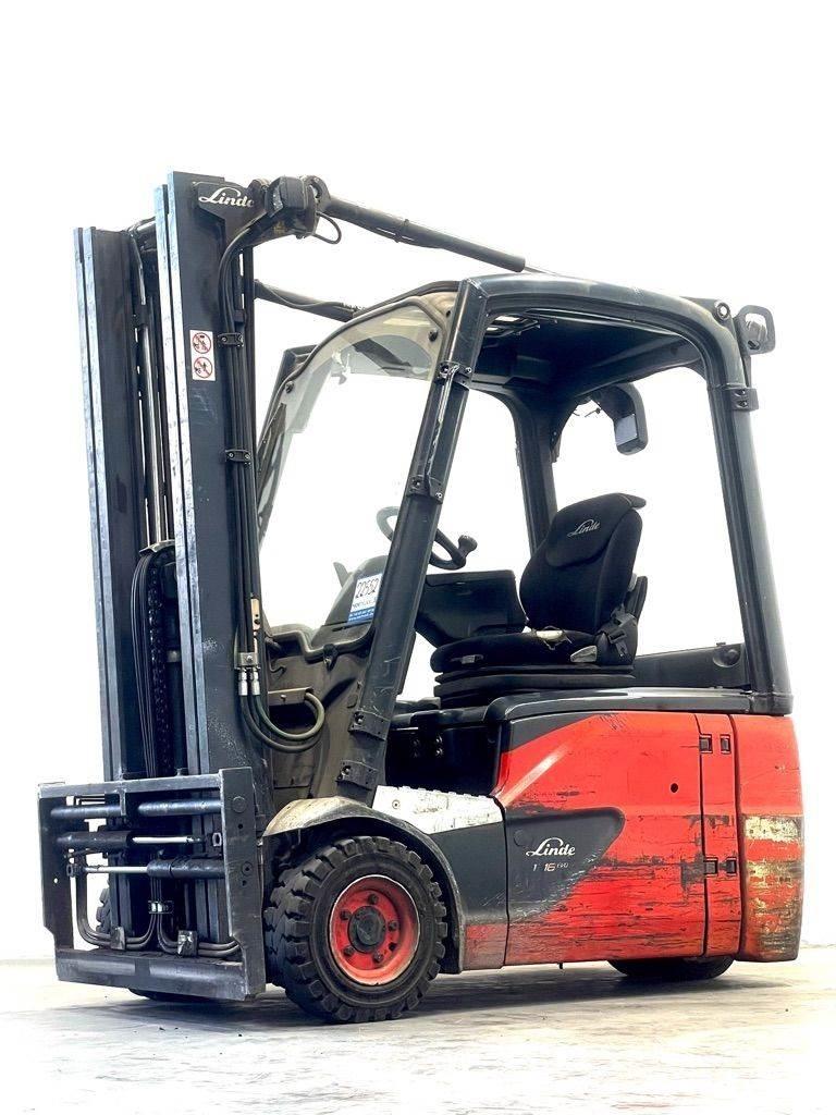Linde E16-386-EVO Elektrikli forkliftler