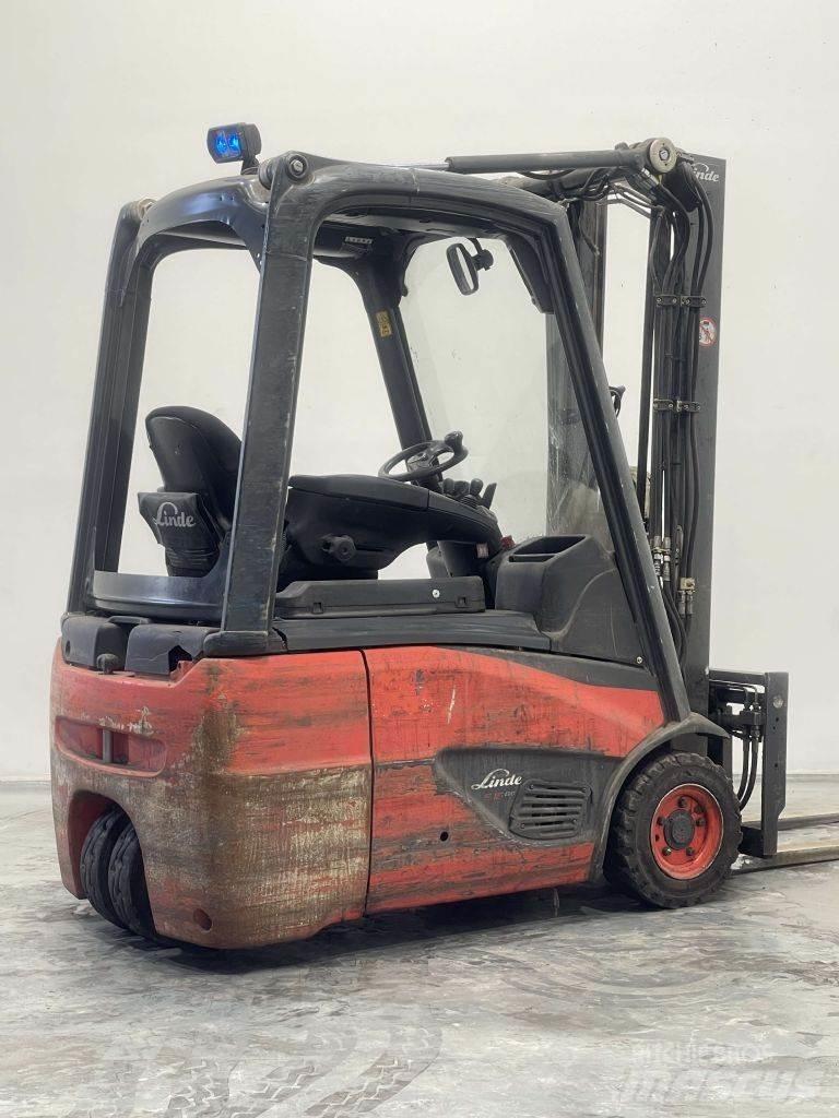 Linde E16C-02-386 Elektrikli forkliftler