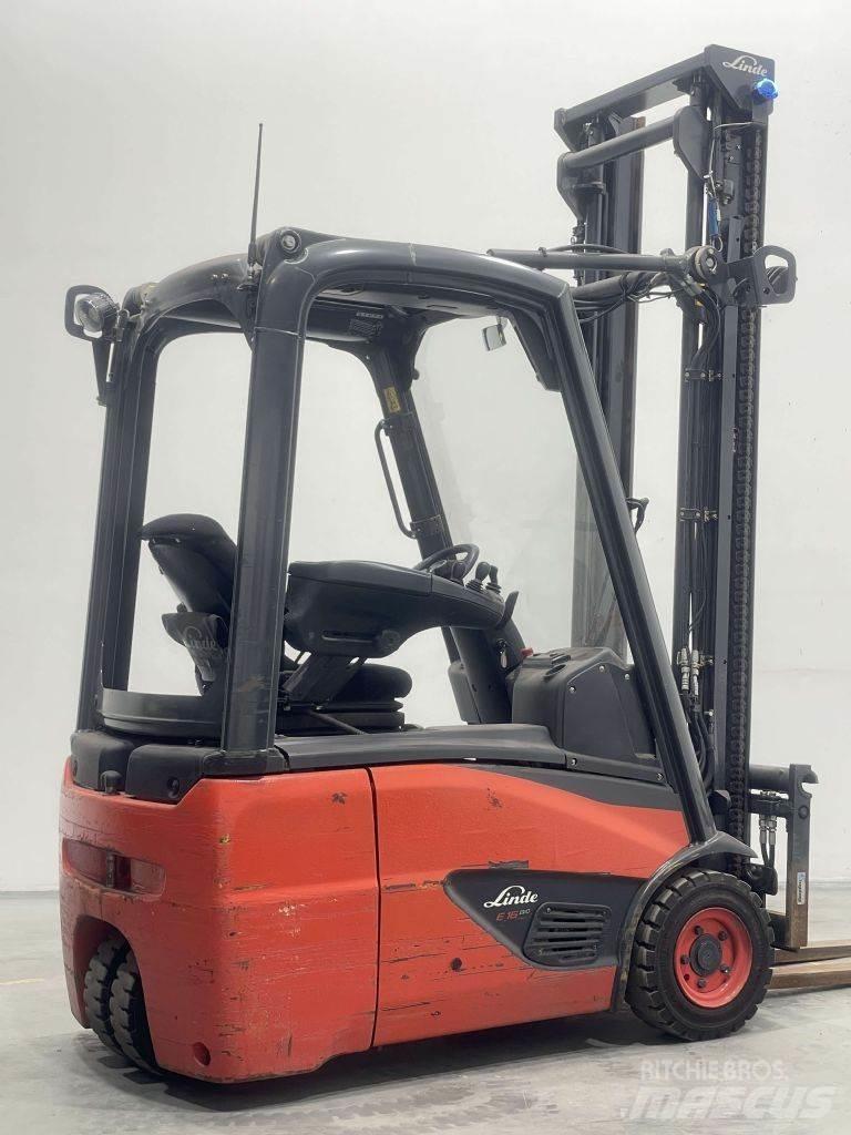 Linde E16C-02-386 Elektrikli forkliftler