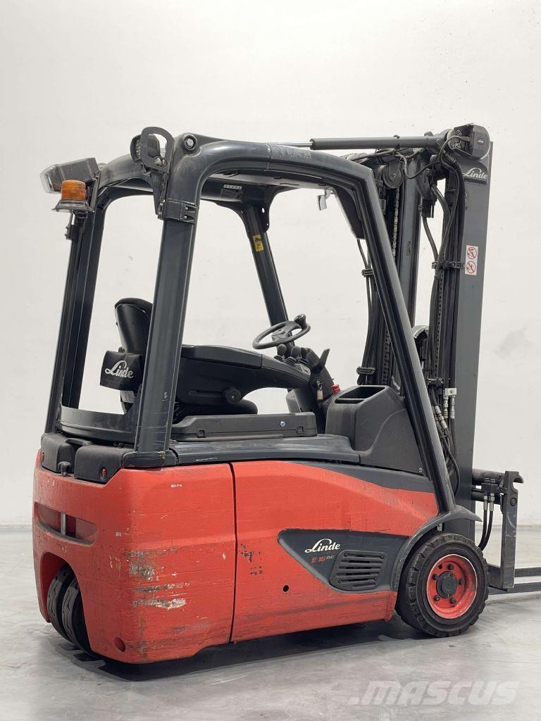Linde E16C-02-386 Elektrikli forkliftler