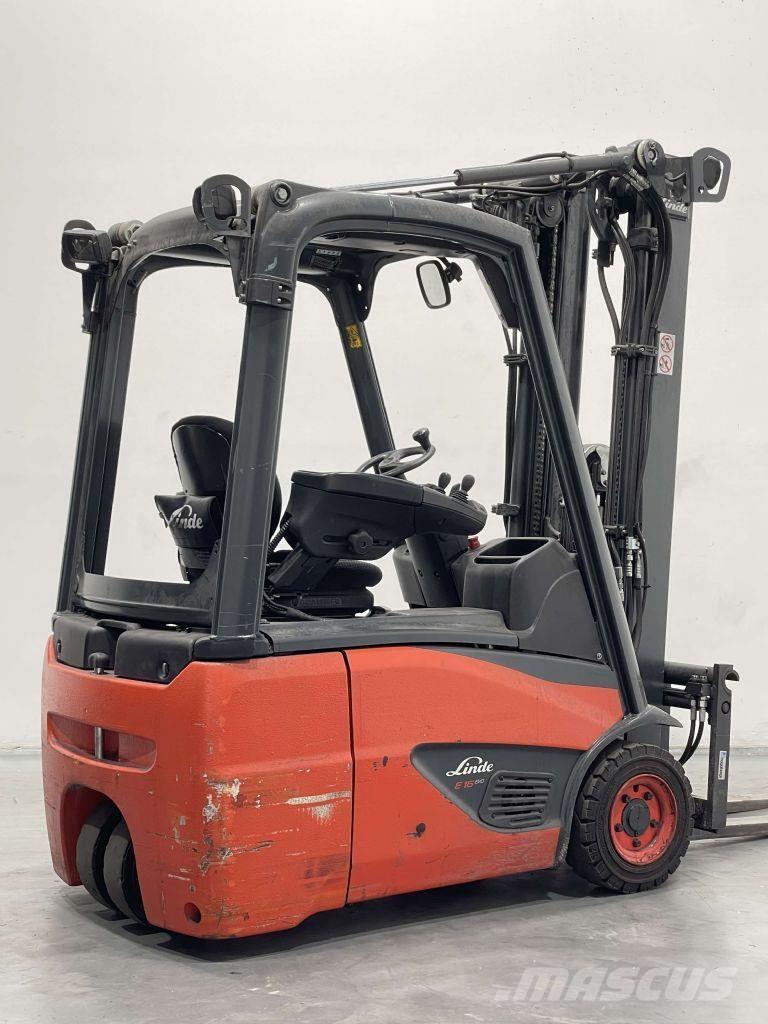 Linde E16C-02-386 Elektrikli forkliftler