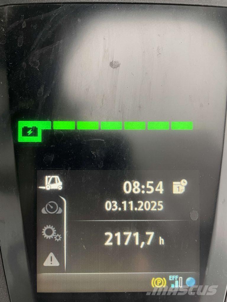 Linde E16C-02-386 Elektrikli forkliftler