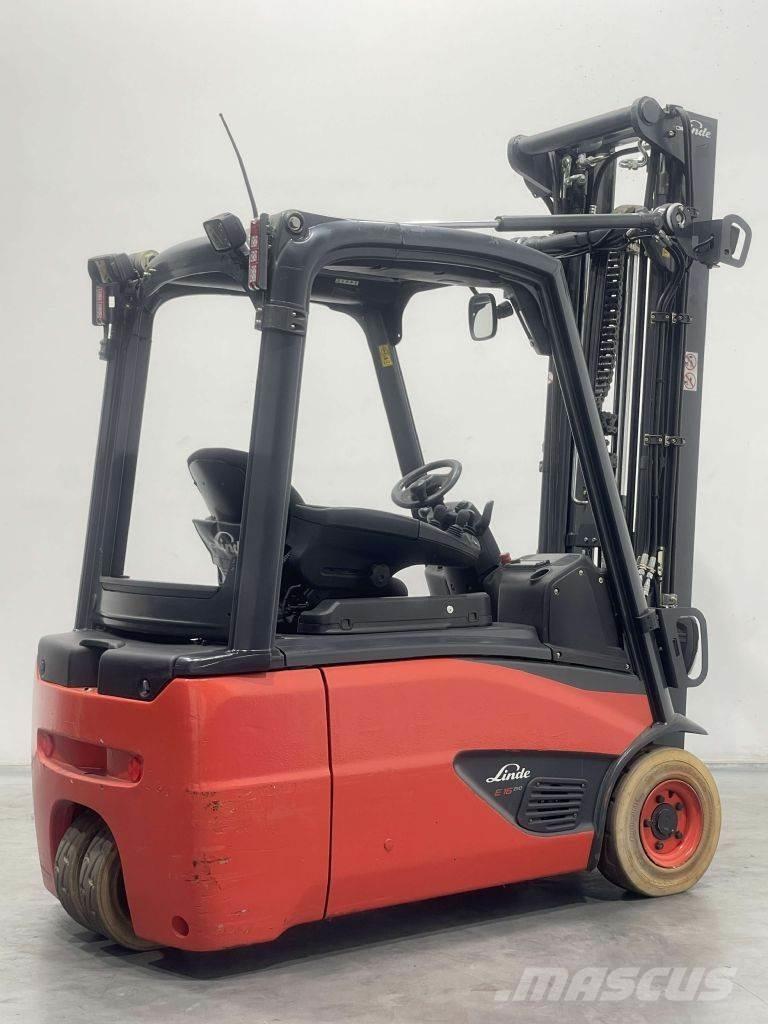 Linde E16L-02-386 Elektrikli forkliftler